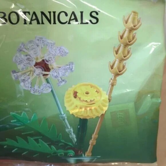 Lego botanicals Field Flowers Polybag Brand New 77 Piece - Picture 2 of 6